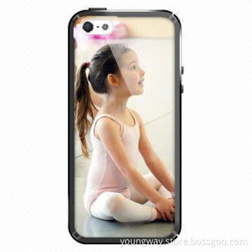 Case for iPhone 5/5S Bumper + Anti-scratch Clear Back Premium Hybrid Case
